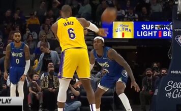 NBA: Po tym zagraniu LeBron musi trafić do Shaqtin’ A Fool!