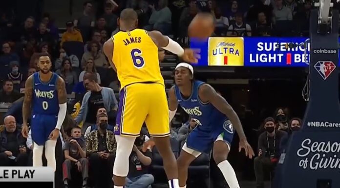 NBA: Po tym zagraniu LeBron musi trafić do Shaqtin’ A Fool!