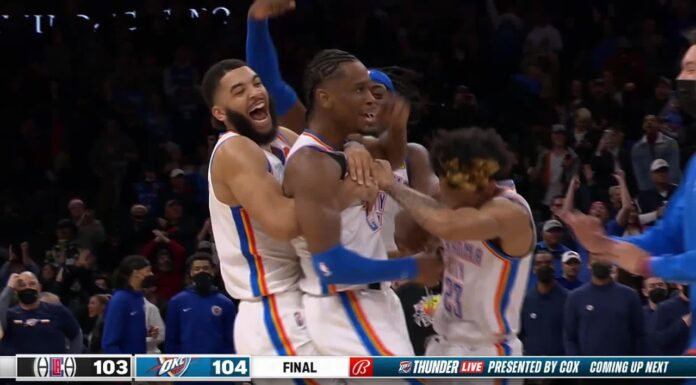Wyniki NBA: Game-winner młodego lidera Thunder! Porażki Jazz oraz Warriors