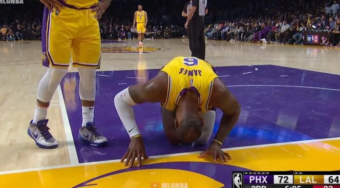 NBA: Kolejny uraz LeBrona! Czy czeka go przerwa?