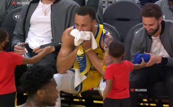 NBA: Syn Draymonda Greena kradnie SHOW!