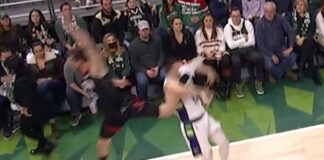 NBA: Dostał kopniaka w twarz, a sędziowie nie zareagowali!