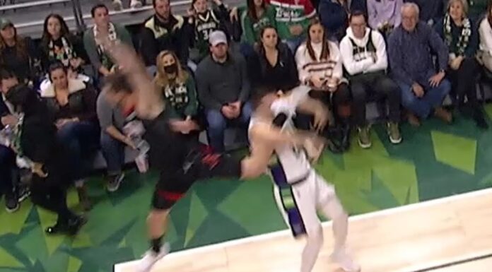 NBA: Dostał kopniaka w twarz, a sędziowie nie zareagowali!