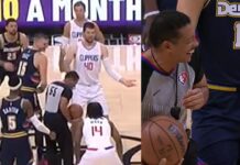 NBA: Sędzia nie mógł się powstrzymać. Jokić potrafi rozśmieszyć wszystkich