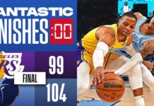 Wyniki NBA: 41 punktów Moranta przeciwko Lakers, emocje w Sacramento