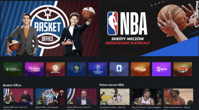 Oglądaj NBA w CANAL+ online już od 10zł w pierwszym miesiącu!