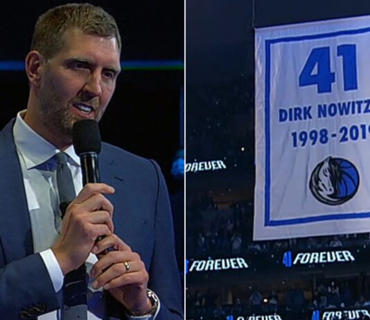 NBA: Wielka ceremonia Dirka Nowitzkiego