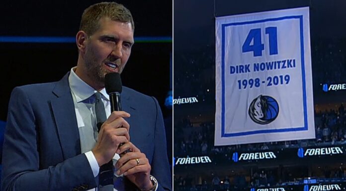 NBA: Wielka ceremonia Dirka Nowitzkiego