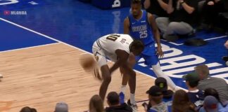 NBA: Co za podanie między nogami!