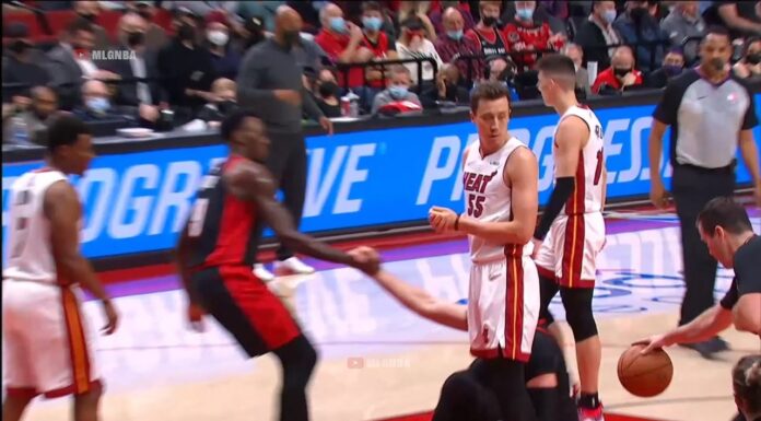 NBA: Kyle Lowry wyrzucony z boiska za… podanie do sędziego!