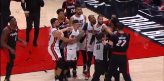 NBA: Nurkić i Herro ukarani! Kosztowne spięcie obu zawodników