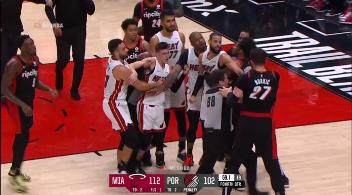 NBA: Nurkić i Herro ukarani! Kosztowne spięcie obu zawodników