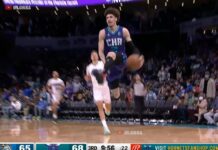 NBA: LaMelo show! Alley-opp po przełożeniu pod nogą