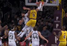 NBA: Co za paka Westbrooka! Wsad sezonu na Rudym Gobercie?!