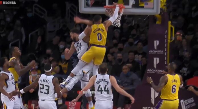 NBA: Co za paka Westbrooka! Wsad sezonu na Rudym Gobercie?!