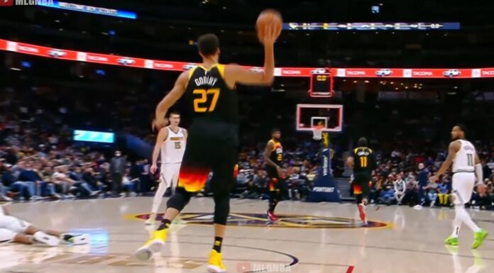 NBA: Gobert trafił rzut spod własnego kosza!