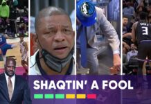 NBA: Wybitna gra aktorska, „shimmy, shimmy” i ceglarnia w Shaqtin’ A Fool!