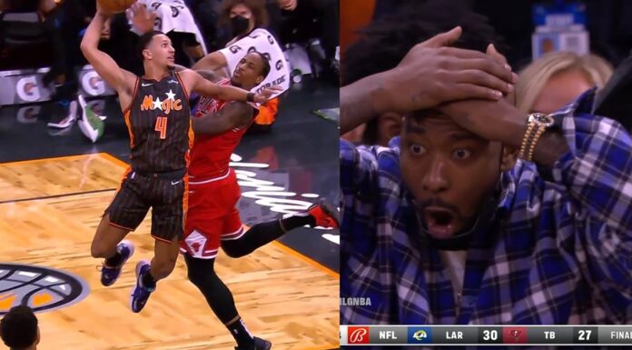 NBA: Jalen Suggs odleciał! Fantastyczny wsad nad DeRozanem!