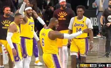 NBA: Te dwa wsady z rzędu LeBrona w 4 kwarcie dobiły Nets!