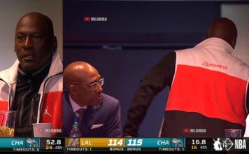 NBA: Michael Jordan nie wytrzymał. Wyszedł po trójkach Westbrooka!