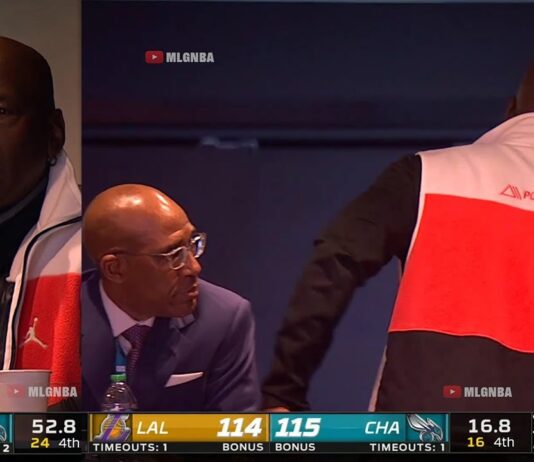 NBA: Michael Jordan nie wytrzymał. Wyszedł po trójkach Westbrooka!