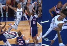 NBA: Morant odleciał! Durant mógł tylko stać i podziwiać