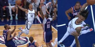 NBA: Morant odleciał! Durant mógł tylko stać i podziwiać