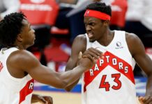 NBA: Historyczne osiągnięcie pierwszej piątki Toronto Raptors!
