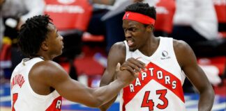 NBA: Historyczne osiągnięcie pierwszej piątki Toronto Raptors!