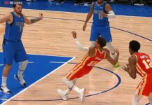 NBA: Co za flop Trae! Sędzia dał się nabrać