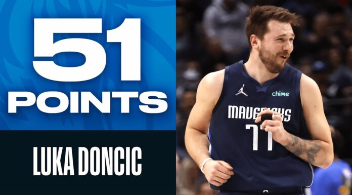 Wyniki NBA: 51 punktów Doncicia, kolejna porażka Nets, triplde-double Kuzmy