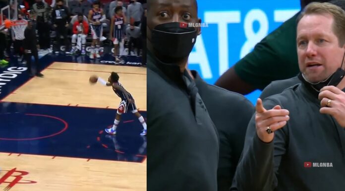 NBA: Młody gracz Rockets z trafieniem… do własnego kosza