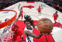 NBA: Kolejne niesamowite 360 Moranta! Nie chodzi o wsad!