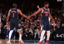 Wyniki NBA: Popis duetu Harden-Embiid, Lakers na deskach, Jazz lepsi w hicie