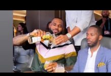 NBA: Zobacz jak LeBron James imprezował podczas Super Bowl