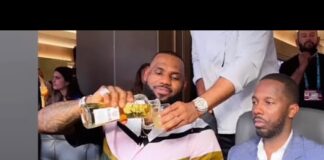 NBA: Zobacz jak LeBron James imprezował podczas Super Bowl