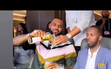 NBA: Zobacz jak LeBron James imprezował podczas Super Bowl