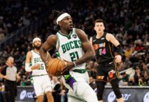 Wyniki NBA: game-winner Holidaya, 37 punktów Mitchella, kolejny dobry mecz Hardena