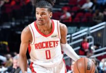 NBA: Ale go przyspawał! Widowiskowy blok Greena o tablicę