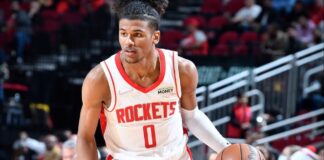 NBA: Ale go przyspawał! Widowiskowy blok Greena o tablicę