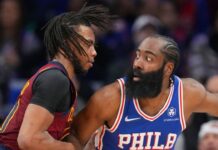 Wyniki NBA: Pojedynek Garland – Maxey, 31 punktów Cousinsa, wielki powrót i game-winner Suns