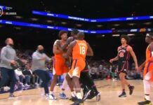 NBA: Głupota Randle’a. Za to zachowanie wyleciał z boiska!