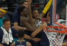 NBA: Niesamowity rzut Moranta równo z syreną, a to podanie przez całe boisko!