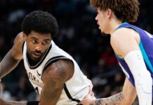 Wyniki NBA: Świetny Irving, 41 punktów Garlanda, 39 oczek Giannisa, przełamanie Warriors