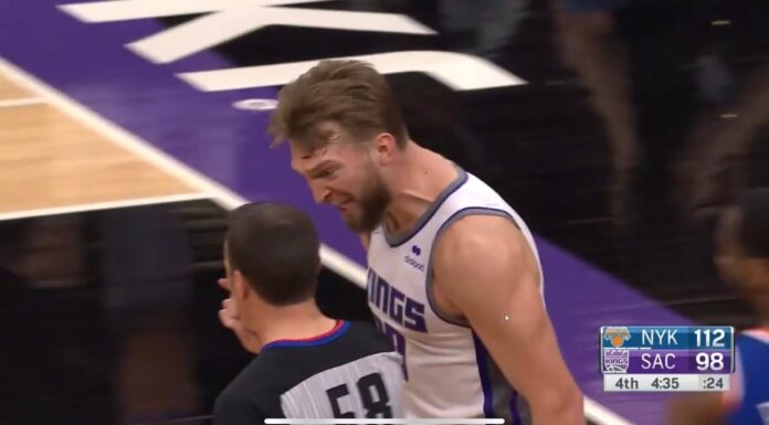 NBA: Domantas Sabonis wściekł się na sędziego. Liga podjęła decyzję
