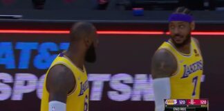 NBA: LeBron jak Simmons!? Mógł to wykończyć na własną rękę (video)