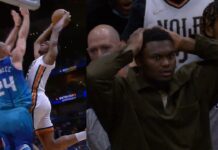 NBA: Co za wsad debiutanta! Zion był w szoku (video)