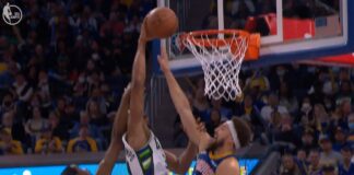 NBA: Konkretny wsad Giannisa! Zniszczył Klaya Thompsona (video)