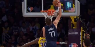 NBA: Latający Luka Doncić! Dobitka nad Howardem!