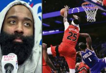 Wyniki NBA: Wstydliwe porażki 76ers i Warriors! Game-winner Keldona Johnsona, 60 punktów duetu Tatum-Brown